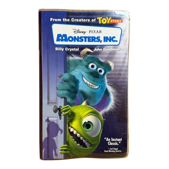 Disney Pixar Monsters Inc VHS Tape In Original Packaging - Picture 6 of 6